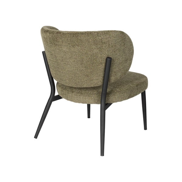 Krėslas žalios spalvos Sanne – White Label-image-4