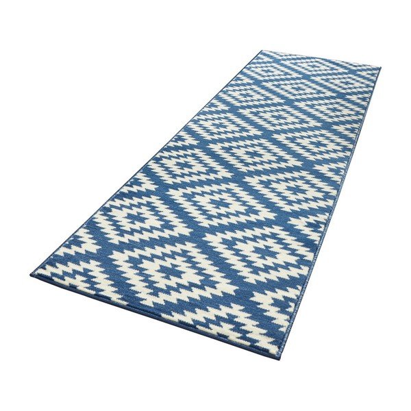 Pailgos formos kilimas mėlynos spalvos 80x300 cm Nordic – Hanse Home-image-2