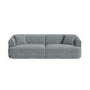 Tamsiai pilkos spalvos sofa iš kordinio velveto 255 cm Campi – Cosmopolitan Design