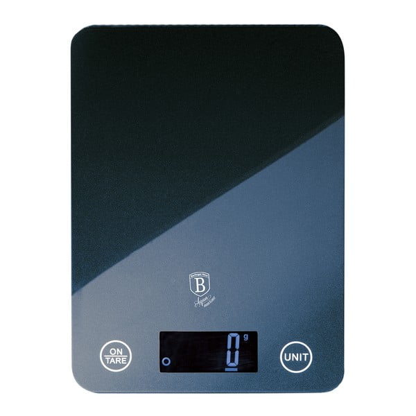 Virtuvinės svarstyklės Aquamarine Metallic Line - BerlingerHaus-image-2