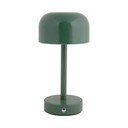 Stalinis šviestuvas žalios spalvos LED (aukštis 24,5 cm) su metaliniu gaubtu James – Leitmotiv