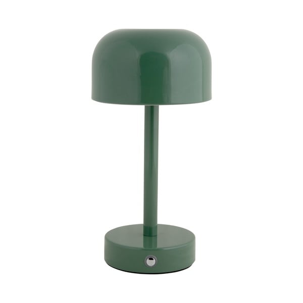 Stalinis šviestuvas žalios spalvos LED (aukštis 24,5 cm) su metaliniu gaubtu James – Leitmotiv