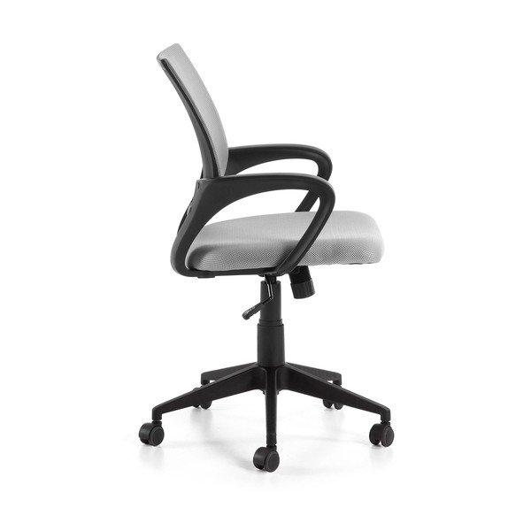 Pilka biuro kėdė Kave Home Ebor-image-2