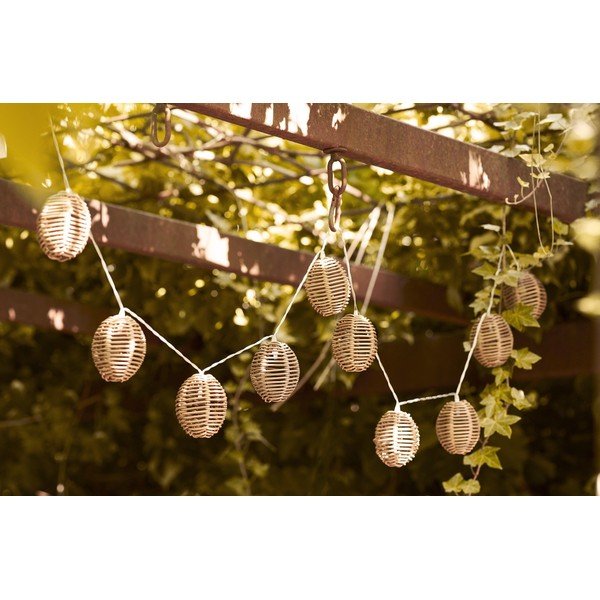 Šviečianti girlianda LED lempučių skaičius 10 vnt. reikia baterijų ilgis 180 cm Carlisle – House Nordic-image-2