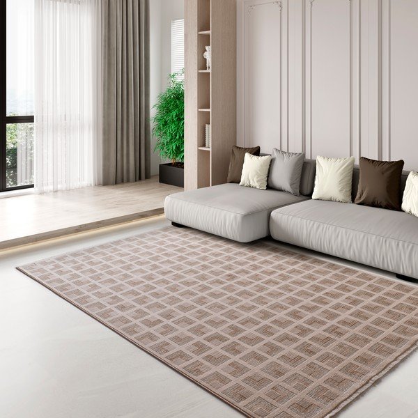 Smėlio spalvos kilimas 200x290 cm Ona – Universal-image-1