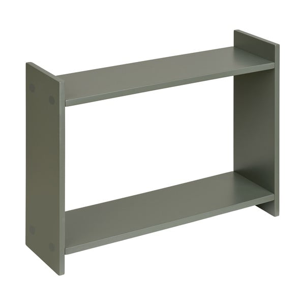 Pilkai žalios spalvos kelių aukštų sieninė lentyna 50 cm Bamberg – House Nordic-image-2