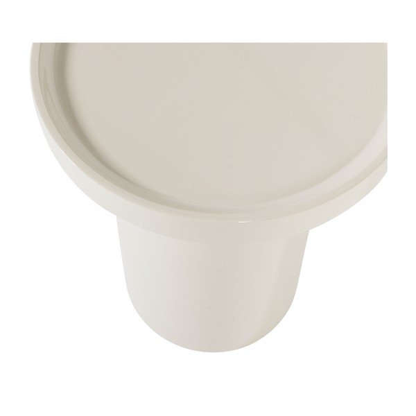 Blizgus apvalios formos šoninis stalas ø 40 cm Veluna – WOOOD-image-2