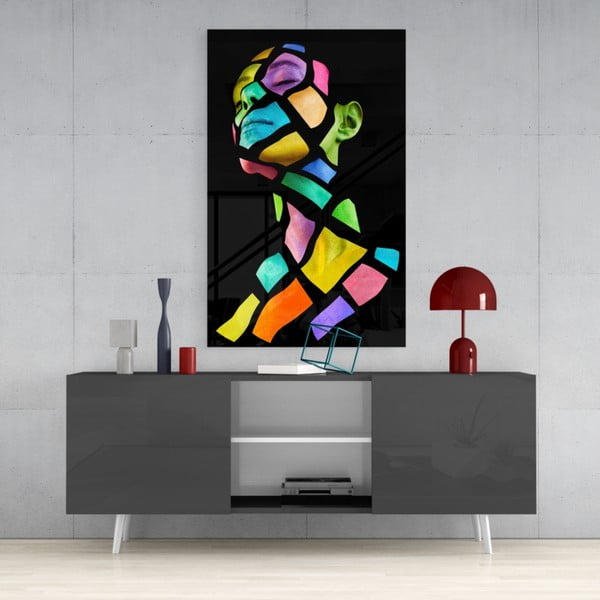 Paveikslas ant stiklo Insigne Colours-image-1