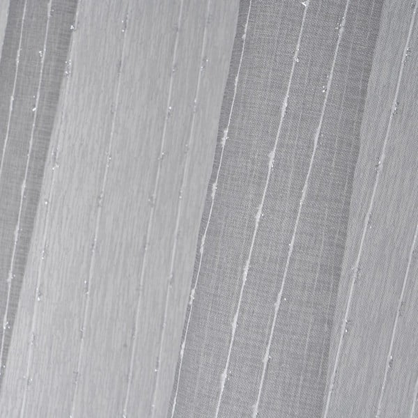 Pilkos spalvos permatoma užuolaida 140x260 cm Vertical Thread – Casa Selección-image-4