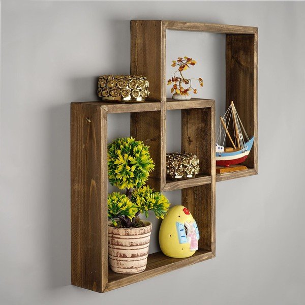 Medinė lentyna Squarre-image-3