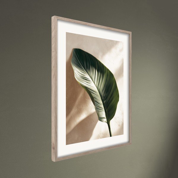 Spausdintas paveikslas su rėmeliu 50x70 cm Strelizia Leaf – Styler-image-3
