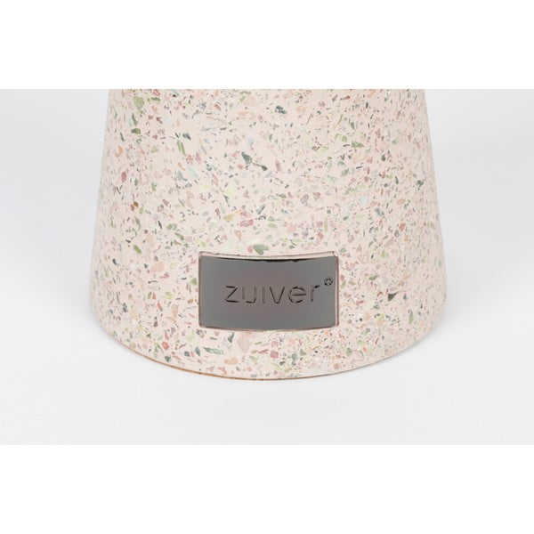 Zuiver Victoria rožinės spalvos lauko kavos staliukas, ø 41 cm-image-2