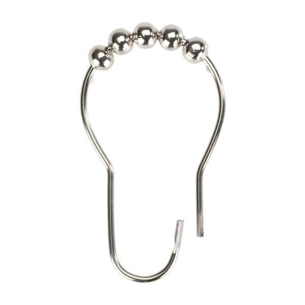 12 kabliukų rinkinys dušo užuolaidoms Wenko -image-2