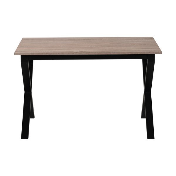 Valgomojo stalas su ąžuolo dekoro stalviršiu 80x120 cm Ipswich – Støraa-image-3