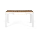 Iš aliuminio sodo valgomojo stalas 90x140 cm Elias   – Bizzotto