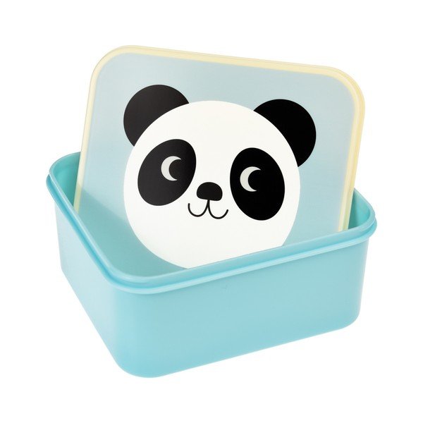 Mėlyna pietų dėžutė Rex London Miko The Panda-image-2