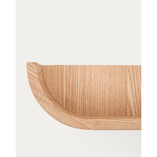 Natūralios spalvos sieninė lentyna iš uosio 60 cm Salaya – Kave Home-image-4