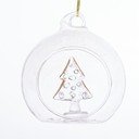 Iš stiklo Kalėdų eglutės žaisliukai ø 6 cm Tree – Dakls