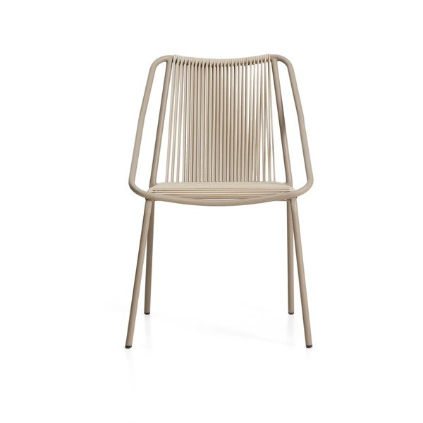 Kreminės spalvos/taupe spalvos sodo kėdė Zivia – Kave Home-image-4