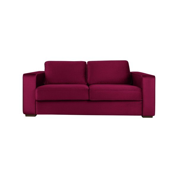 Rožinės spalvos trijų vietų sofa Cosmopolitan Design Denver-image-1