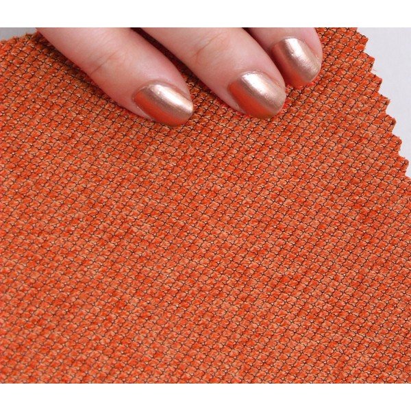 Pufas oranžinės spalvos Copper – Artie-image-1