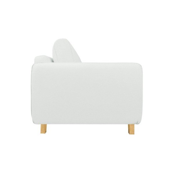 "Kooko Home Bebop" pilkos ir baltos spalvų trijų vietų sofa-image-1