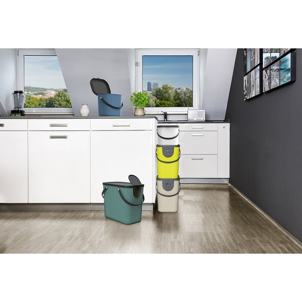 Žaliasis kompostuojamų atliekų konteineris 6 l Albula - Rotho-image-3