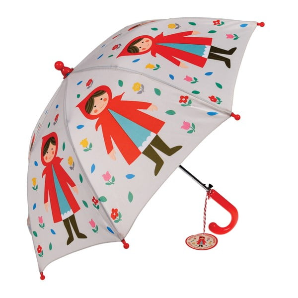 Vaikiškas skėtis su Raudonkepuraitės motyvu Rex London Red Riding Hood