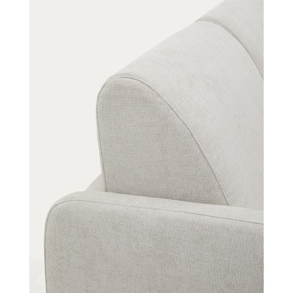 Sofa baltos spalvos 184 cm Nuala – Kave Home-image-3