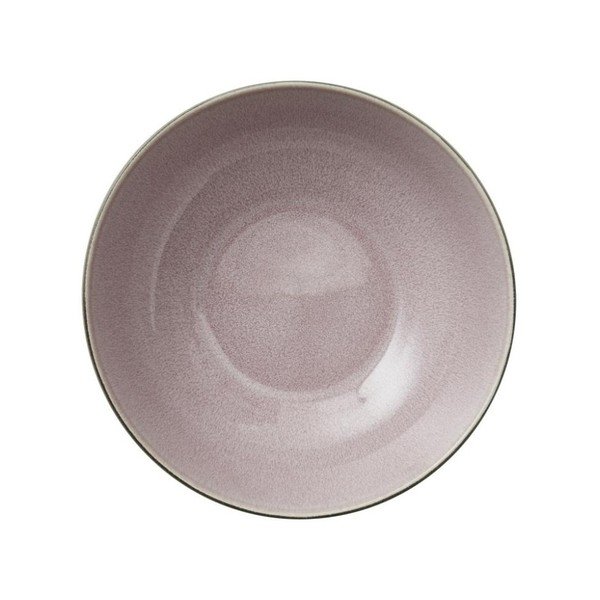 Pilkos akmens masės salotinė su rožine glazūra "Bitz Mensa", 30 cm skersmens-image-4