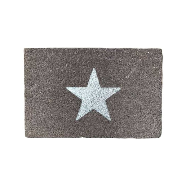 Natūralaus pluošto kilimėlis Artsy Doormats Glitter Star, 40 x 60 cm