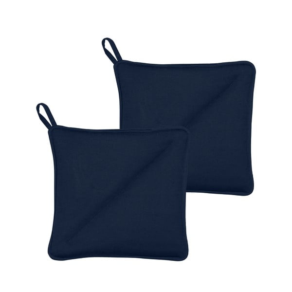 2 mėlynų medvilninių nosinaičių rinkinys Södahl-image-2