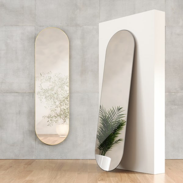 Sieninis/pastatomas veidrodis 46x157 cm Hubba – Umbra-image-2