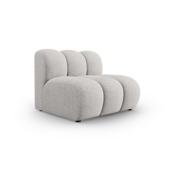 Modulinė sofa šviesiai pilkos spalvos (modulinė) Lupine – Micadoni Home-image-2