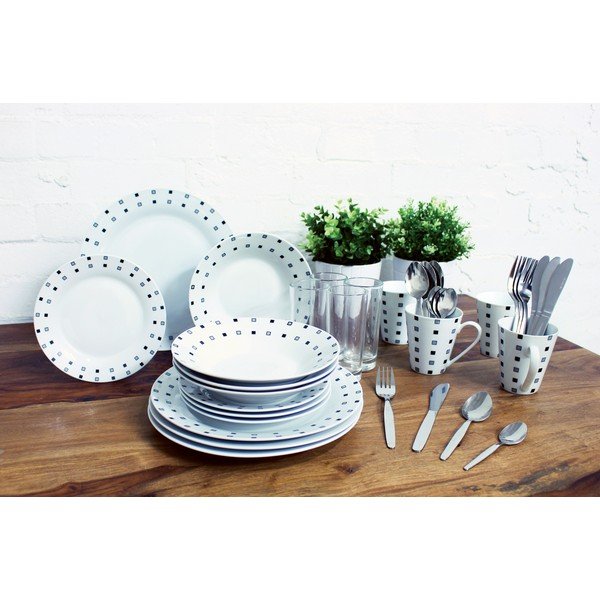 36 dalių "Sabichi Revive" stalo įrankių ir indų rinkinys-image-1