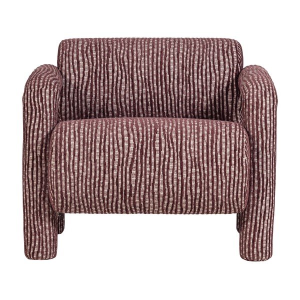 Bordo spalvos krėslas Lenny – WOOOD-image-2