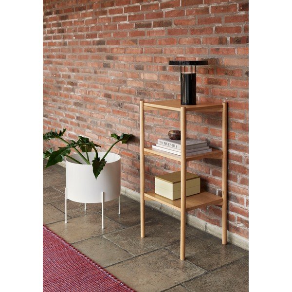 Baltas metalinis vazonas ø 40 cm Airy - Hübsch-image-1