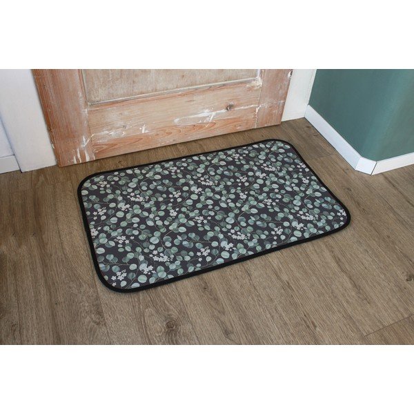 Grindų kilimėlis 45x75 cm Eucalyptus Flowers – Butter Kings-image-1