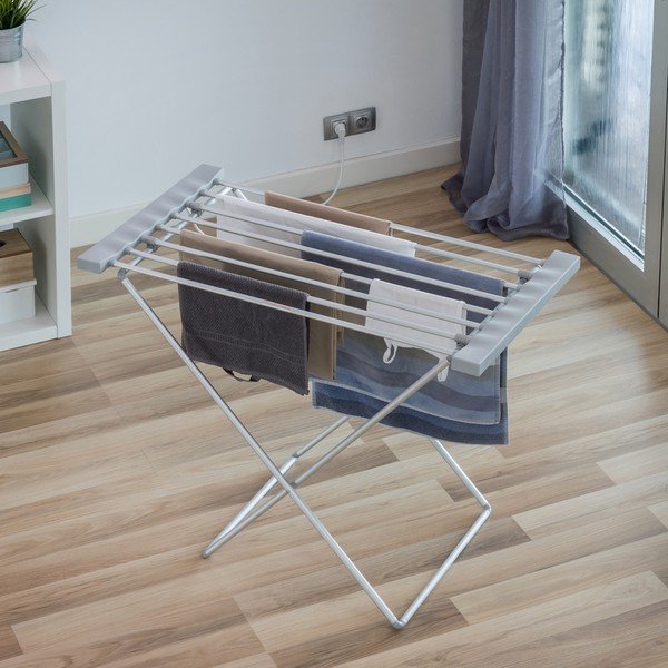 InnovaGoods Clotheshorse pilka sulankstoma elektrinė drabužių džiovyklė-image-4