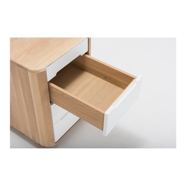 Stalčius su ąžuolo masyvo konstrukcija "Gazzda Ena-image-4