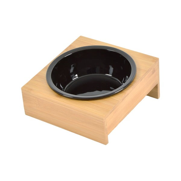 Iš bambuko dubuo su pagrindu šuniui ø 16 cm – Love Story