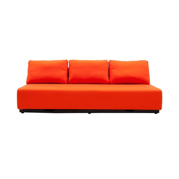 Oranžinė sofa-lova Softline Nevada, 200 cm-image-3