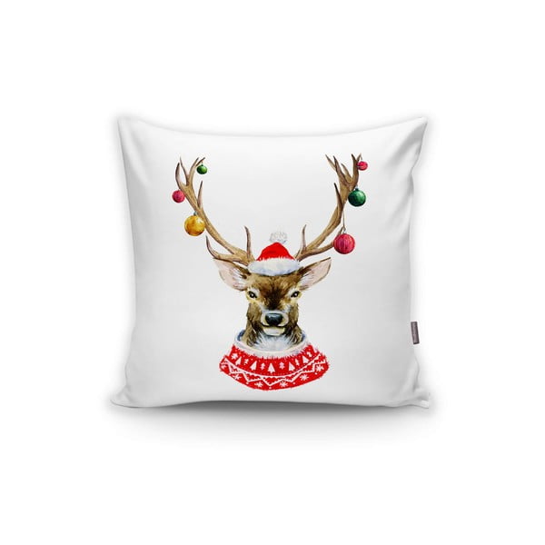 4 kalėdinių pagalvių užvalkalų ir staltiesės rinkinys Minimalist Cushion Covers Christmas Ornaments-image-4