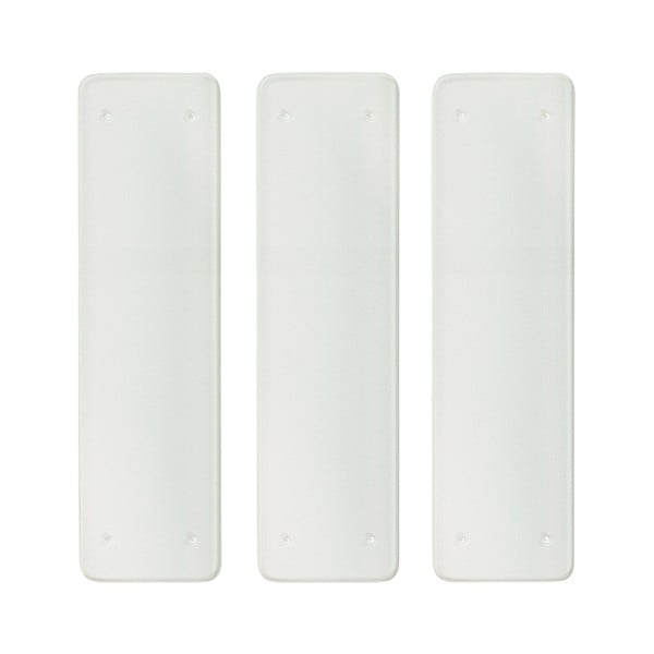 Iš stiklo lentyna modulinei lentynų sistemai 3 vnt. 110x1 cm Sitra – Kave Home