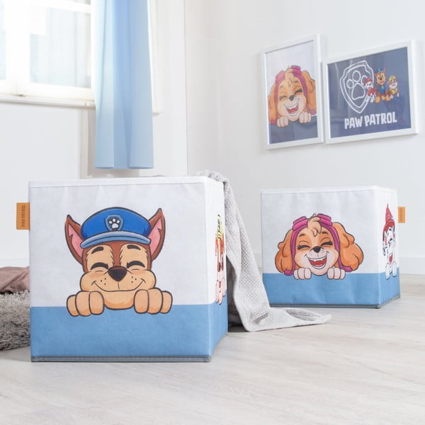 Iš tekstilės vaikiški organizatoriai 2 vnt. 27x27x27 cm Paw Patrol – Roba-image-1