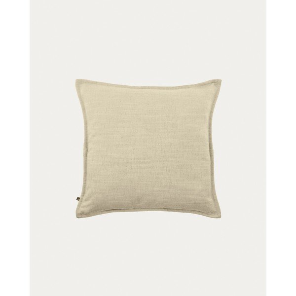 Iš lino mišinio dekoratyvinis pagalvės užvalkalas 45x45 cm Blok – Kave Home-image-2