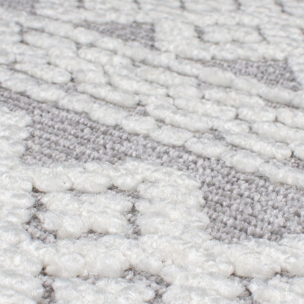 Pilkas plaunamas kilimas 218x160 cm Jhansi - Flair Rugs-image-3