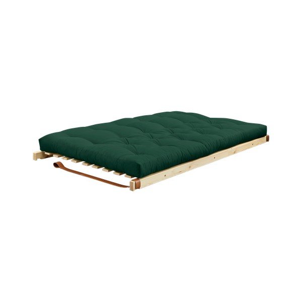 Kintama sofa "Karup" dizainas "Jump Natural Clear/Dark Green-image-3