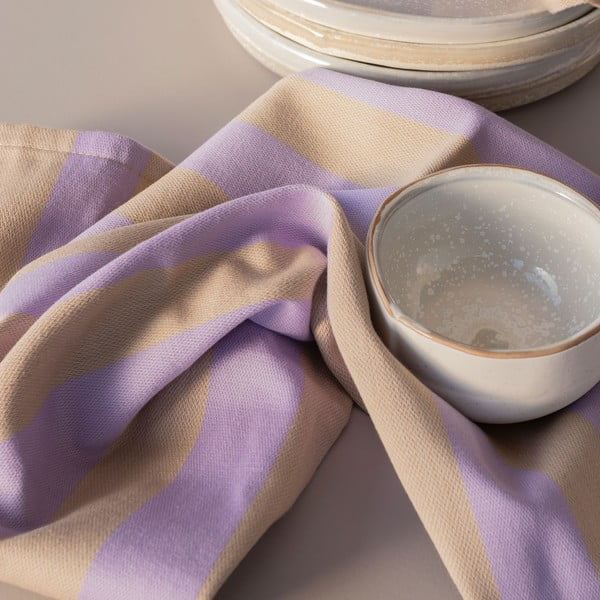 Iš medvilnės virtuvės rankšluosčiai 2 vnt. 50x70 cm Stripes – Mette Ditmer Denmark-image-1