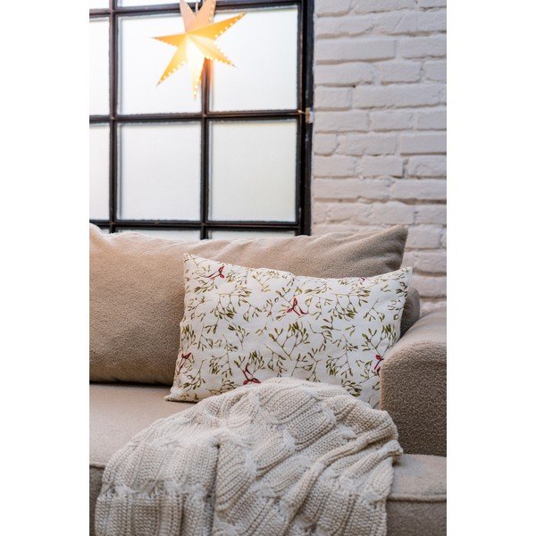 Dekoratyvinis pagalvės užvalkalas su Kalėdų motyvu 40x60 cm – Linen Tales-image-1